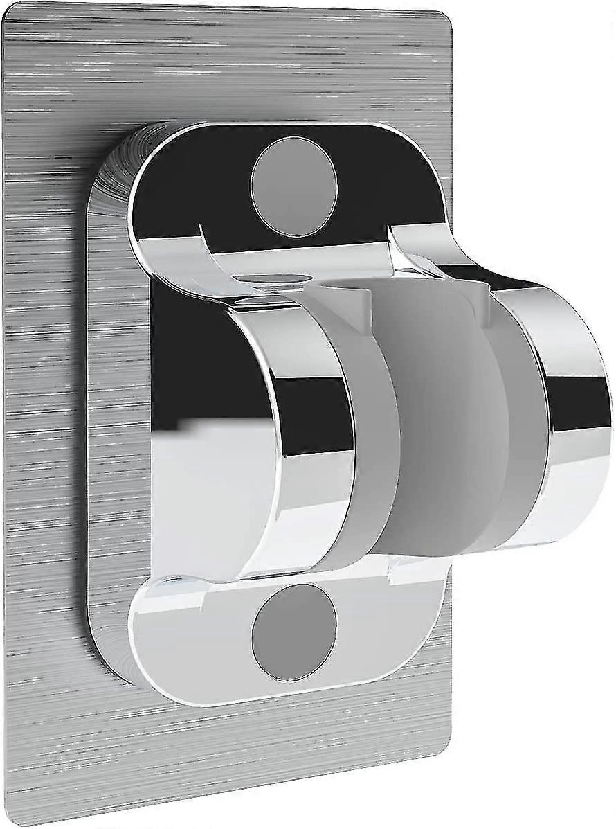 Self-adhesive Shower Head Holder, Strong Adhesion, Adjustable Angle, Waterproof