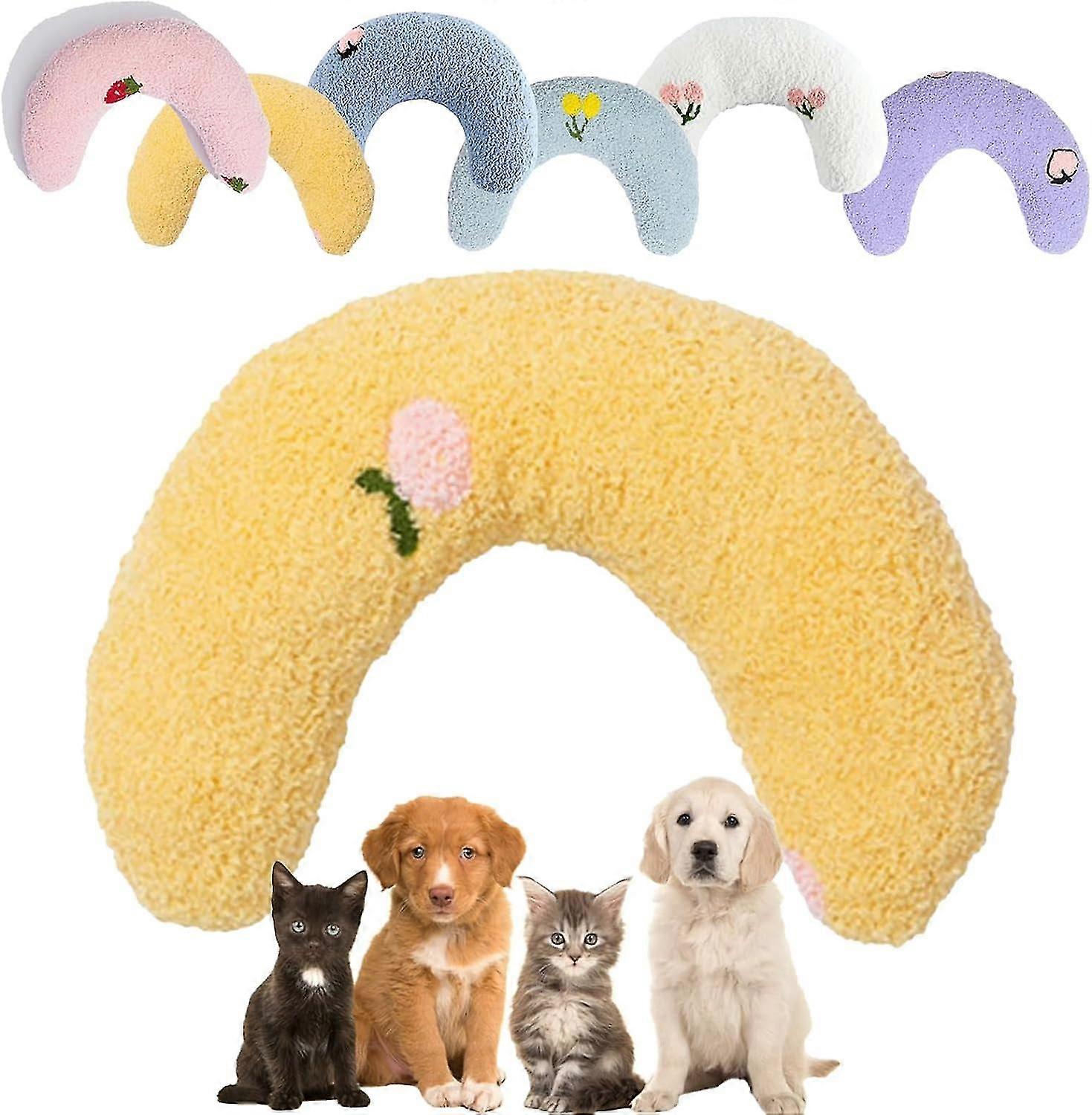 Sakinleştirici Pet Yastık, Köpekler için U şeklinde yastık, Kesilmiş Köpek Sakinleştirici Yastık,% 100 Yeni