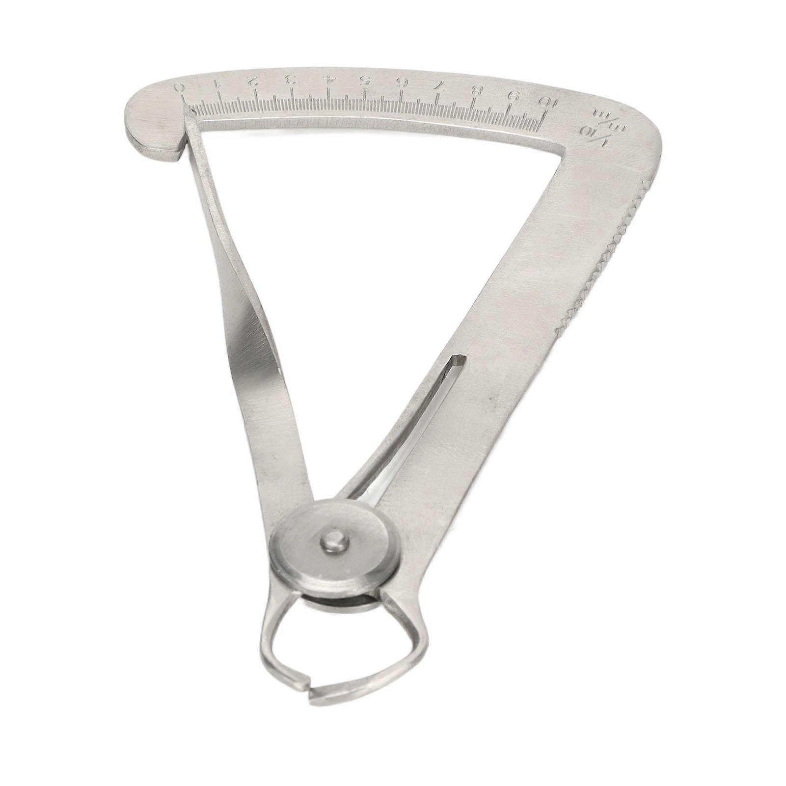 Inner Caliper Ruler Stainless Steel Rustproof Jewelry Stones Measuring Tool 010mm Hardware Tool