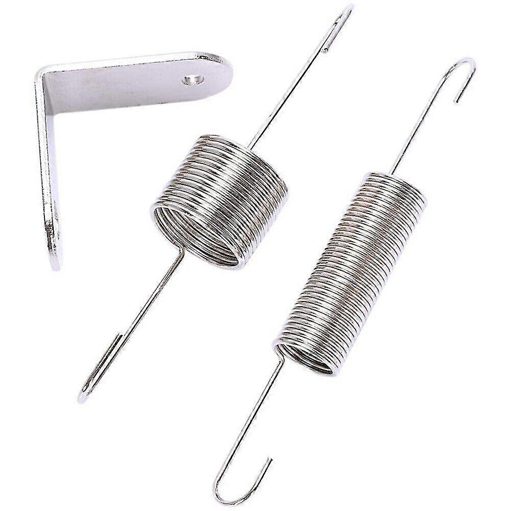 Car Supply Dual Return Springs Throttle Return Spring.(silver)(3pcs)