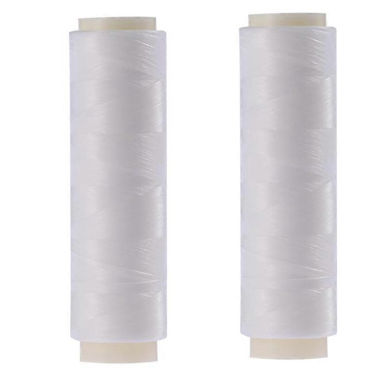 2Pcs Bait Elastic Thread Invisible Fishing Line Elastic Strong Strength Fishing Line for Fishing Pe