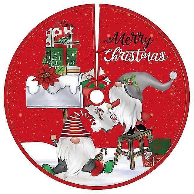 1pcs New Year Xmas Ornament Gifts Navidad Natal 2022 Decor 2023 Christmas Tree Skirt Merry Christmas Decoration For Home
