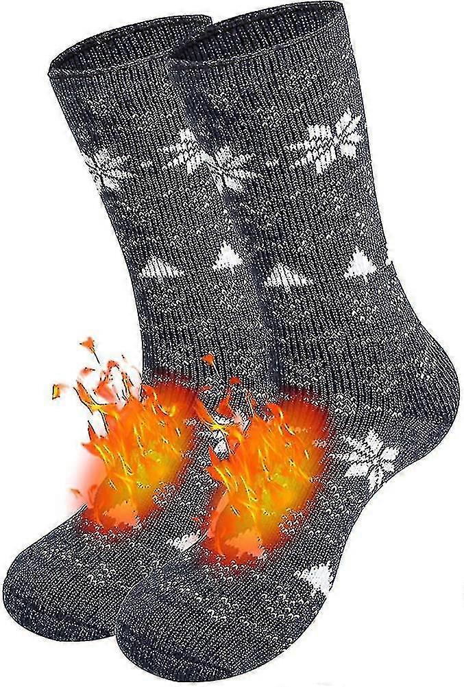Thermal Socks For Men Thick Heated Socks Winter Cold Weather Warm Socks