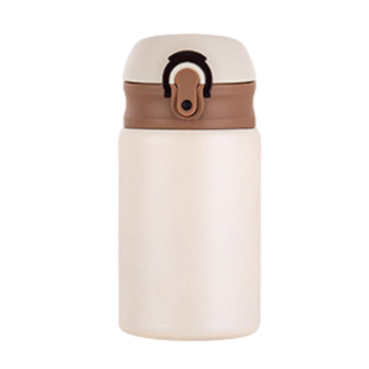 Kettle direct drinking [one-button opening] stainless steel thermos cup 300ml