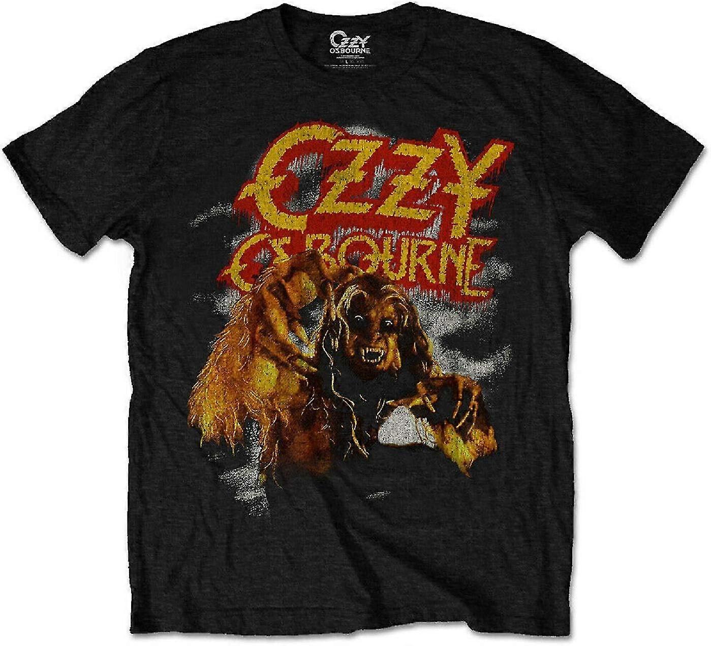 Ozzy Osbourne "vintage vlkolak" (čierne) tričko