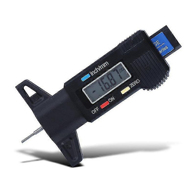 Tyre Tread Depth Gauge Digital Tyre Tread Depth Checker Tire Tread Depth Gauge Portable Depth Measuring Tool