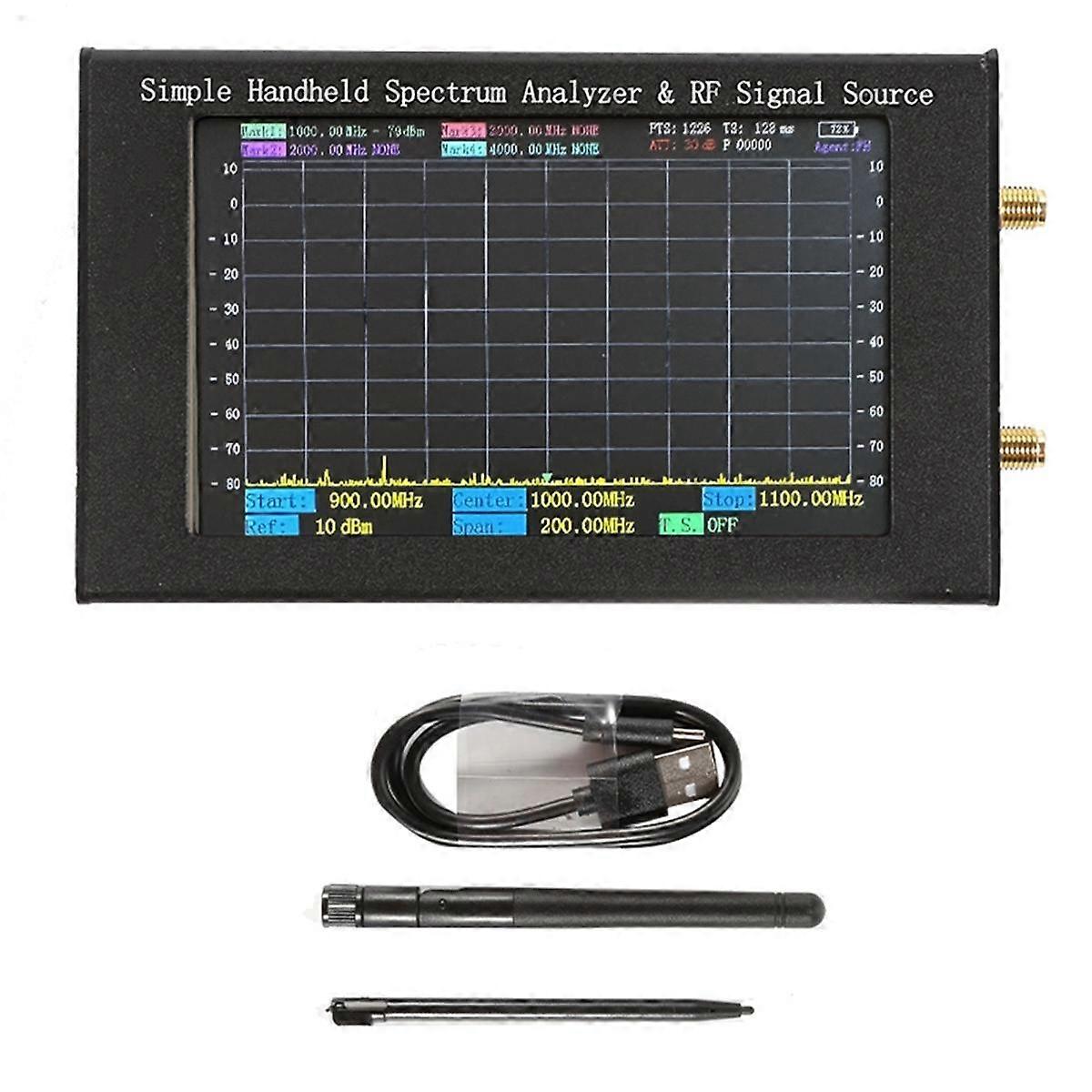 Spectromètre portable ZQ6 Spectromètre simple avec source de suivi et spectromètre multifonction à source de signal