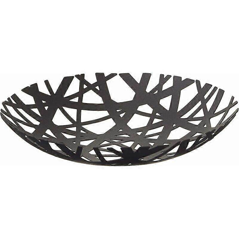 Tower Fruit Bowl, Black