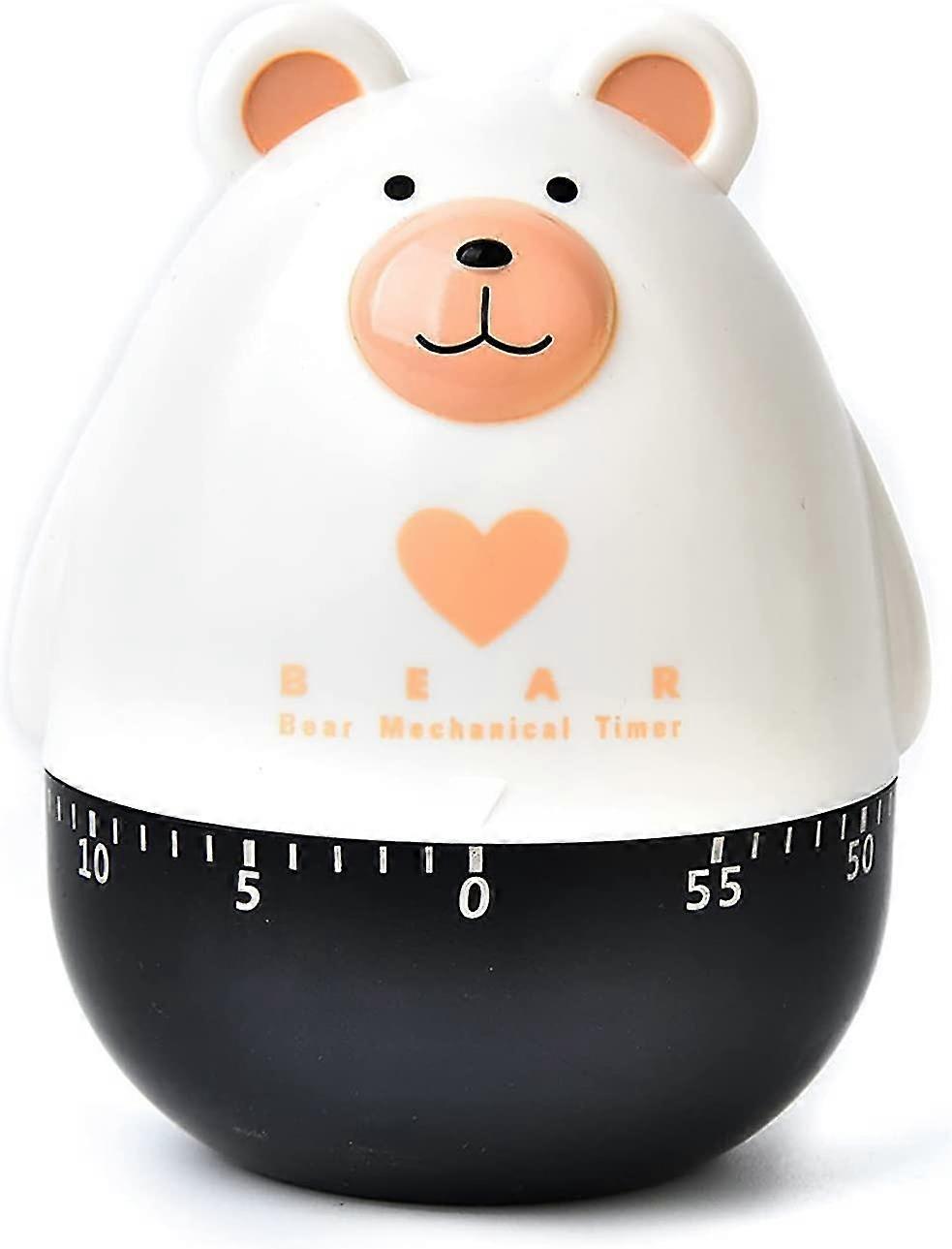 Kitchen Timer, 60 Minute Kitchen Timer Cute Cartoon Animal Timer for Kids to Manage Time, Bake