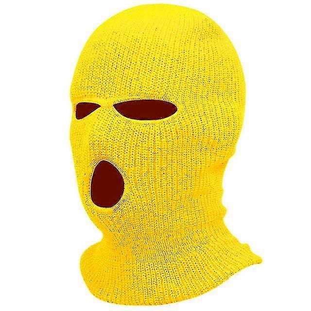 3 hål Vinter varm Unisex Balaclava Mask