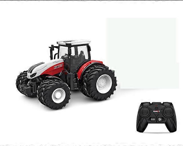 1/24スケールRCファームトラクタートレーラー2.4Gリモートコントロールシミュレートエンジニアリング建設トラックモデルおもちゃ農業機械