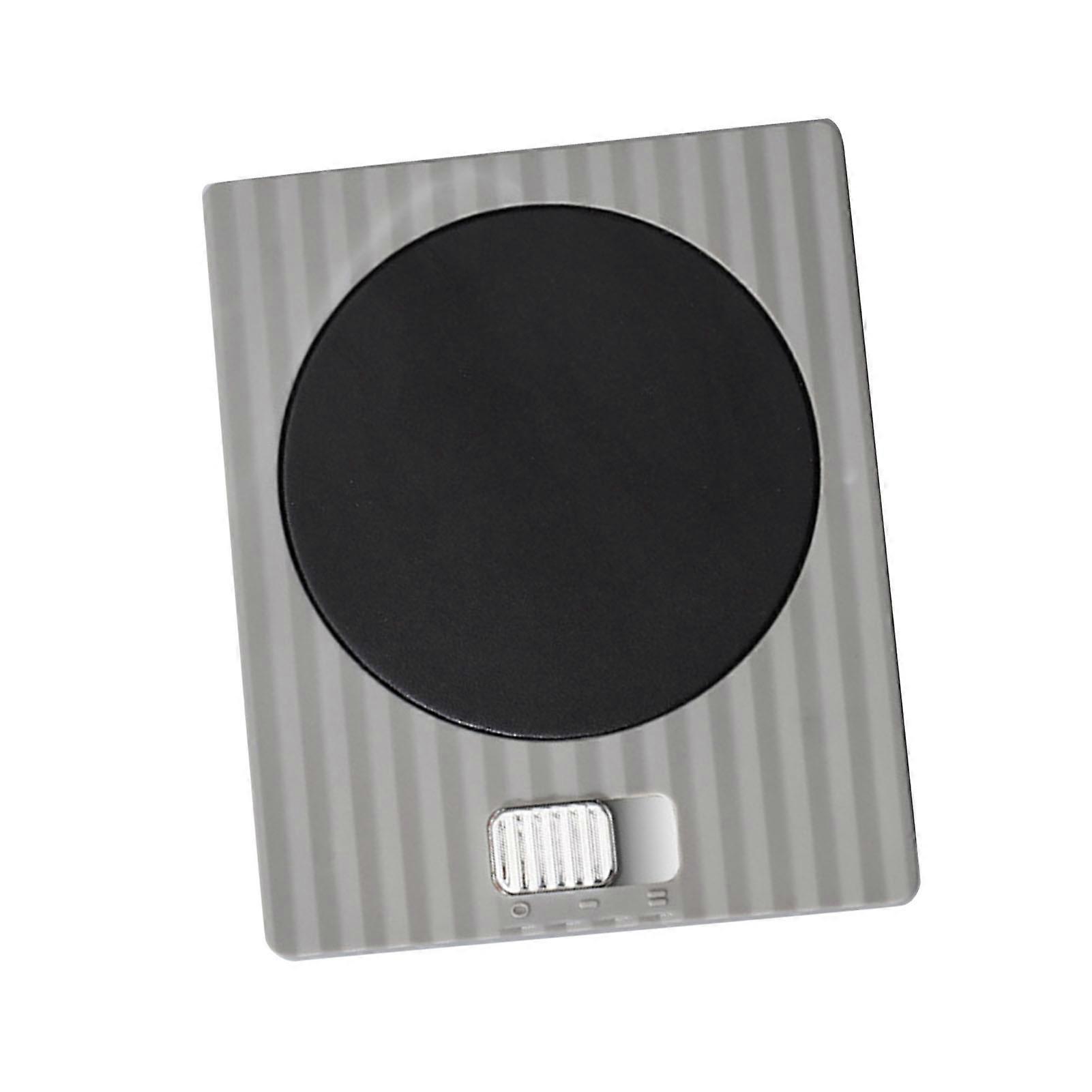 USB Beverage Warmer Mug Warmer 2 Temperature Adjustable Constant Temperature 2 Modes Grey 220V