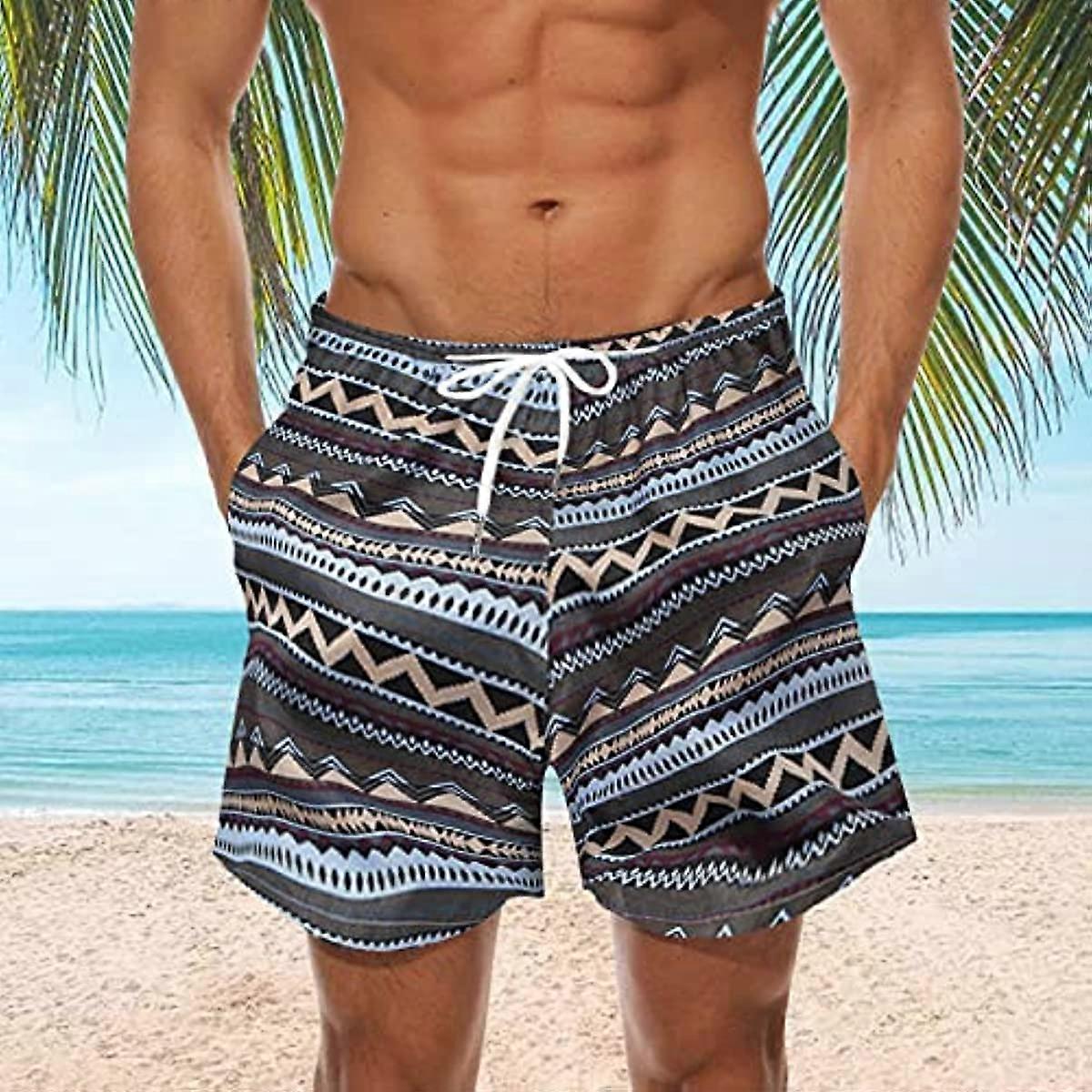 JOCKLAND Costume Da Bagno Uomo Con Fodera A Compressione E Tasca, Pantaloncini Spiaggia Asciugatura Rapida