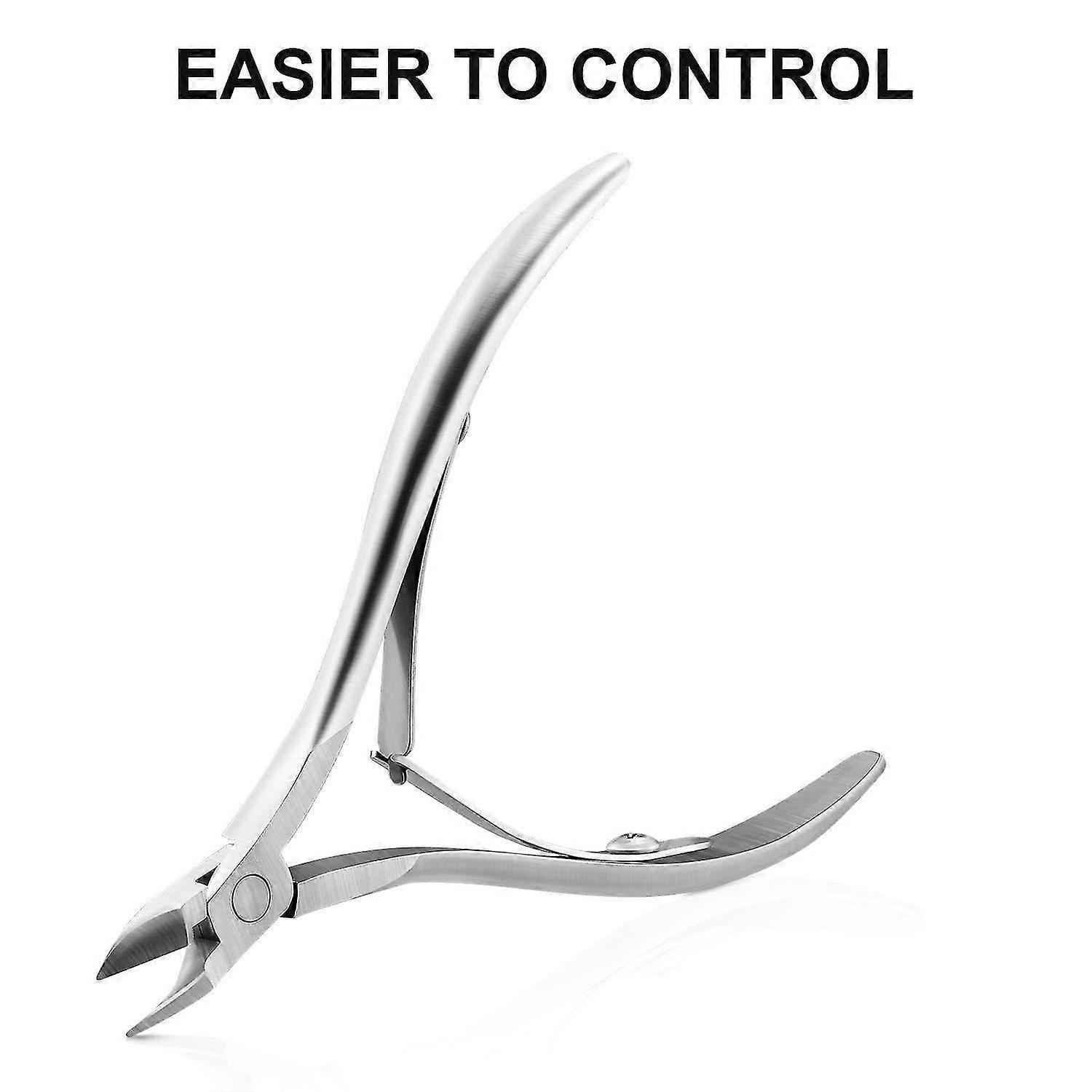 Cuticle Pusher Cuticle Remover, Cuticle Trimmer, Cuticle Nipper And Cutter Stainless Steel And Removing Gel, Sharp Cut Fine For Removing Excess Torn S