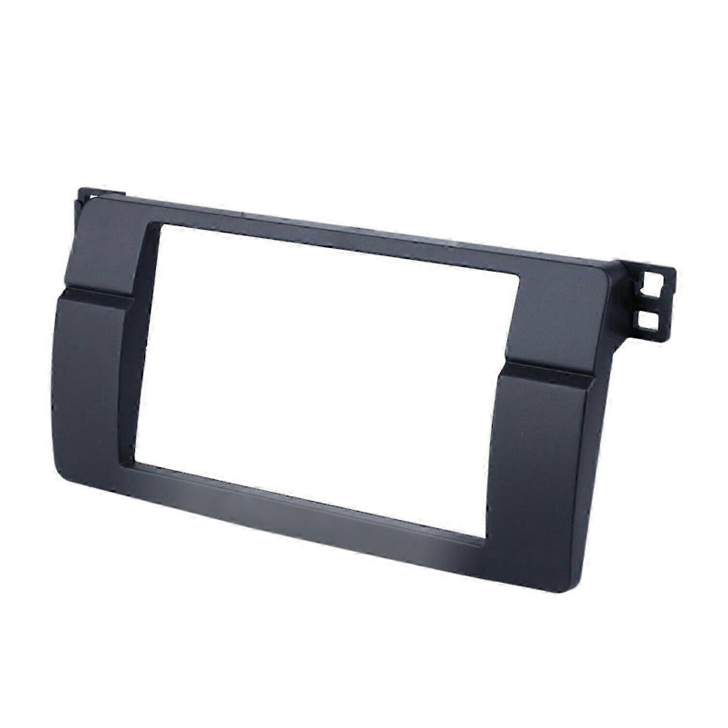 For 3-Series E46 1998-2005 2Din Audio Panel Modification Panel DVD Navigation Panel Frame Car Fasci