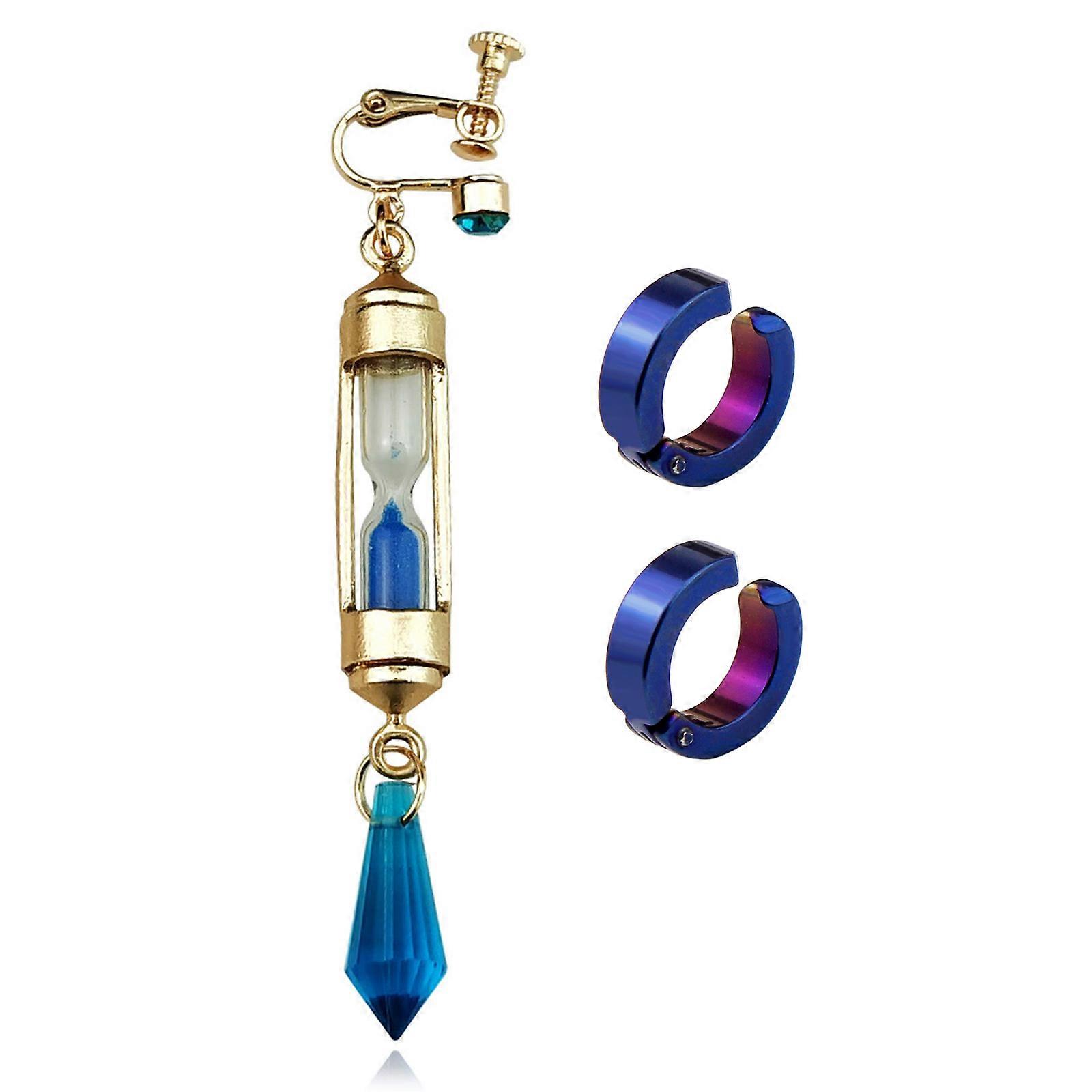  Comic Souvenir Earring Personality Hourglass Earrings Vanitas' Notes New Earring