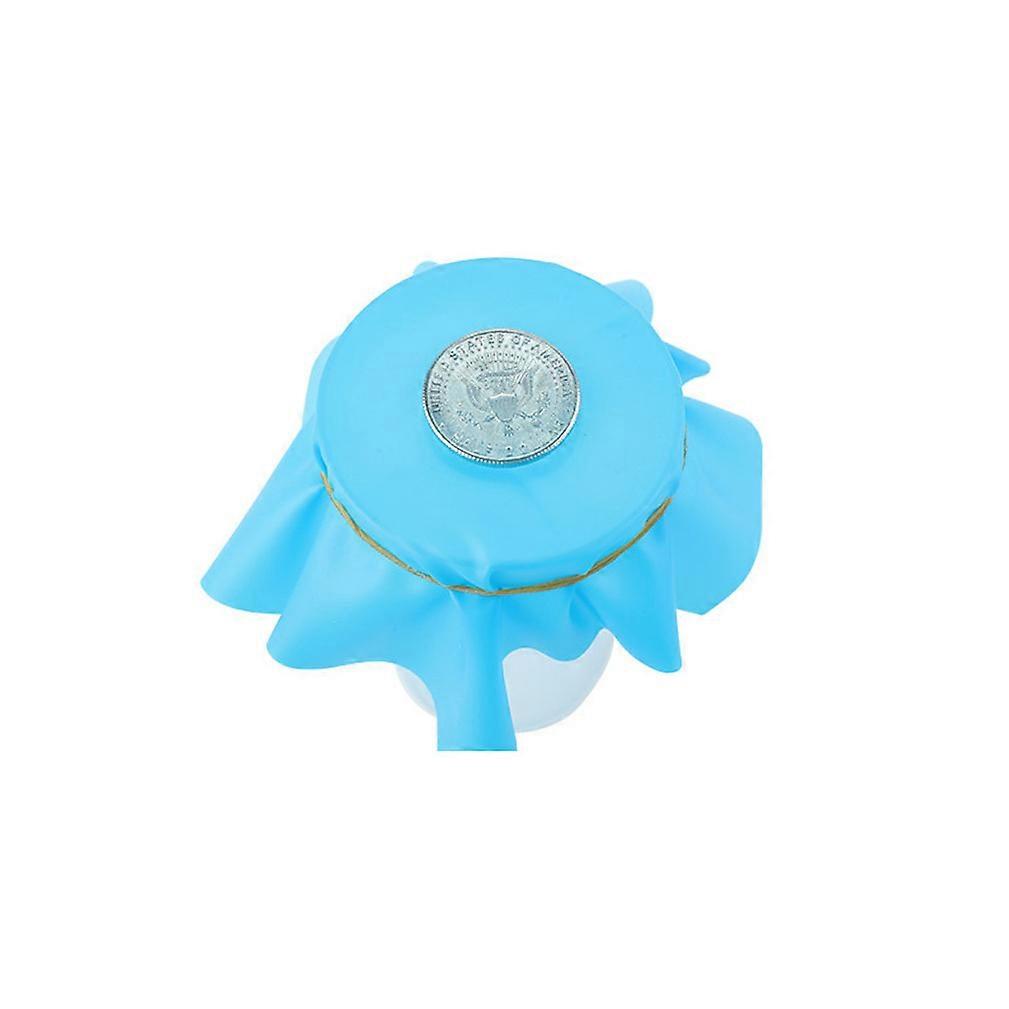Pena Coin Penetration Magic Tricks Dish Coin Thru Rubber Sheet Into Cup Black Hole Magic Trick Mentalism Props Illusion