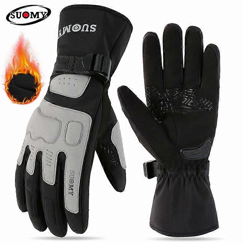 Motorcycle Gloves Waterproof Guantes Men Women Motorbike Riding Gloves Windproof Touch Screen Moto Motocross Gloves Winter  Motorcycle Gloves