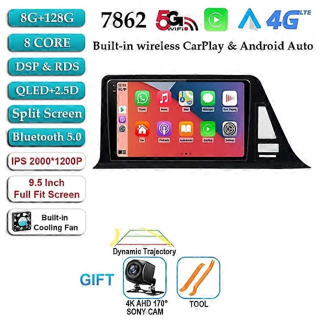 Android 12 For Toyota CHR C-HR 2016 2017 2018 2019 Car Radio Multimedia Video Player DSP Auto Carplay No 2Din 2 Din 4G WIFI DVD