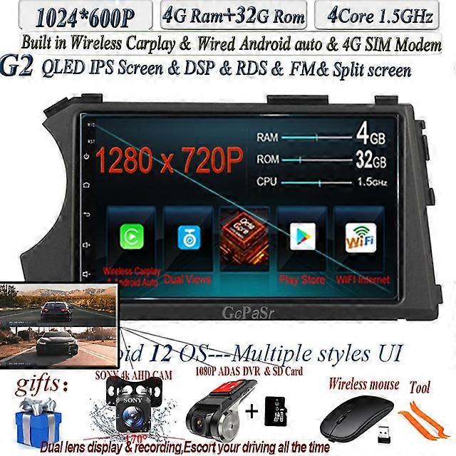 7'6+128G Android 11 Car Radio GPS For SsangYong Kyron Actyon 2005 - 2013 Autoradio Multimedia Video Player Touchscreen Dashboard