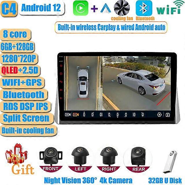 Android 12 Carplay For Mitsubishi Xpander 2017 - 2022 Car Radio Multimedia Video Player GPS Navigation DSP BT IPS WIFI