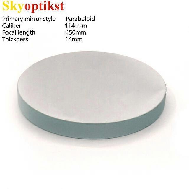 D114F900 Newtonian Reflector Mirror for Astronomical Telescope Objective lense 114mm 150mm 203mm Reflective Primary lens