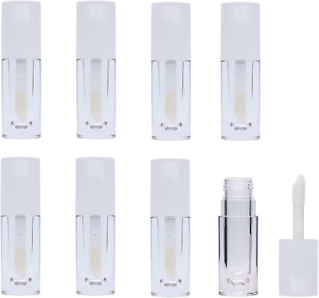 8-pack Lip Gloss Tube With Empty Stick, 6.5ml Refillable Lip Gloss Bottle Mini Lipstick Bottle