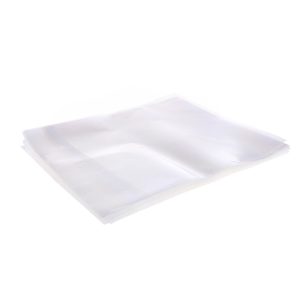 Resealable 4 Mil Plastic Vinyl Record Outer Sleeves for 12'' for LP GATEFOLD 2LP