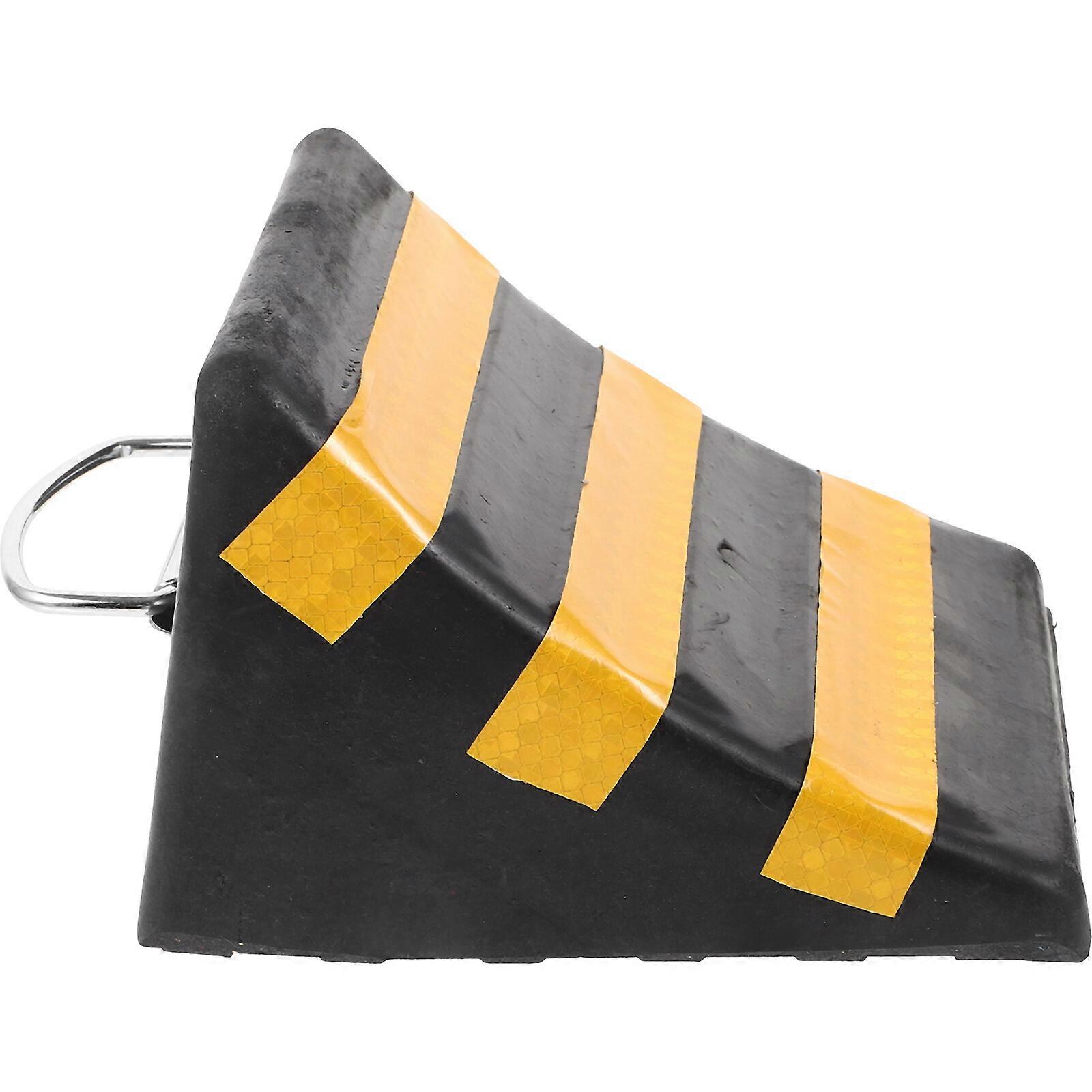 רכב גלגל chock צמיגים תמיכה כרית גומי chock גומי גלגל פקק רכב רמפה