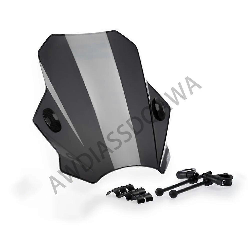 Suitable BLACK SEVEN Motorcycle Adjustable Wind Screen Windshield For MASH BLACK SEVEN