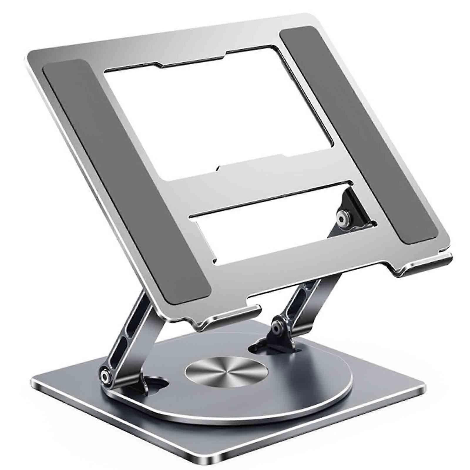 Adjustable Laptop Stand for Desk, Aluminum Laptop Riser for Computer, Foldable 100% New
