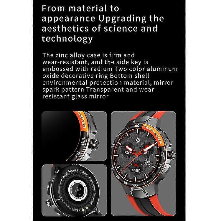 New E15 1.28 Inch Ips Color Screen Ip68 Waterproof Smart Wristband, Support Menstrual Cycle Reminder / Heart Rate Monitoring / Sleep Monitoring