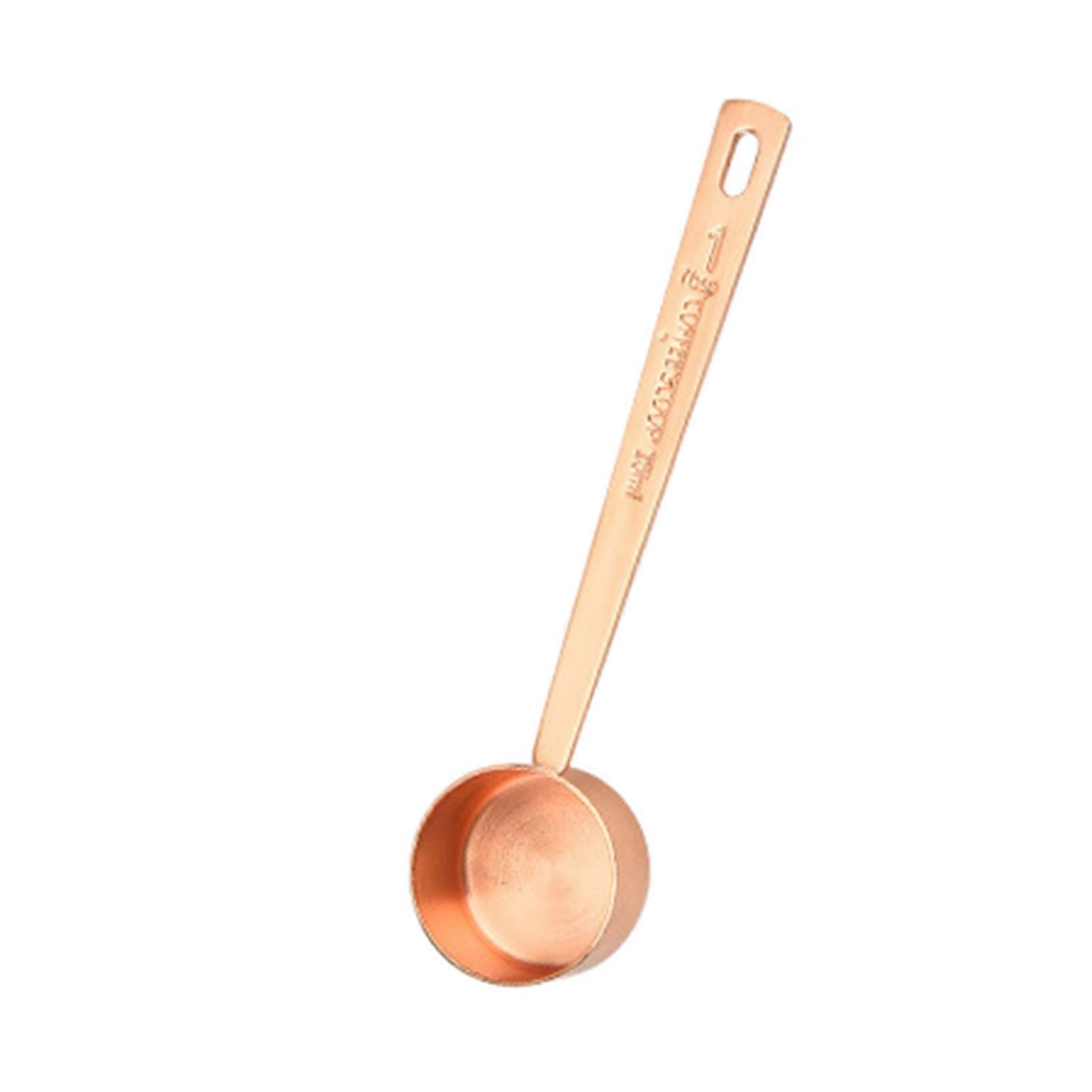 15ml/30ml Measuring Spoon Precise Food Grade Convenient Solid Color Easy to Clean Measurement Lightweight Stainless Steel Measuring Spoon for Home