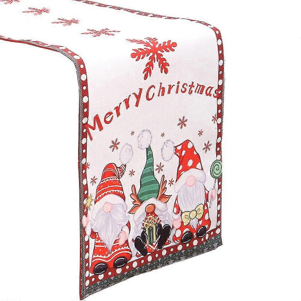 Christmas Table Runner Frohe Weihnachten Kommode Schal