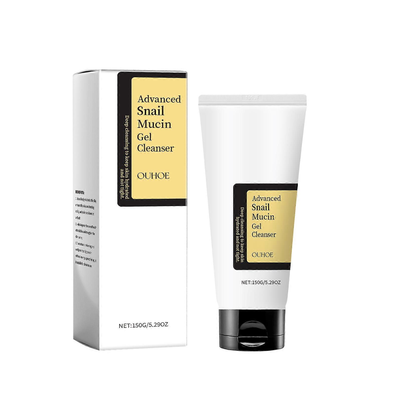 Moisturizing Snail Cleansing Gel for Deep Clean & Natural Glow, 150g