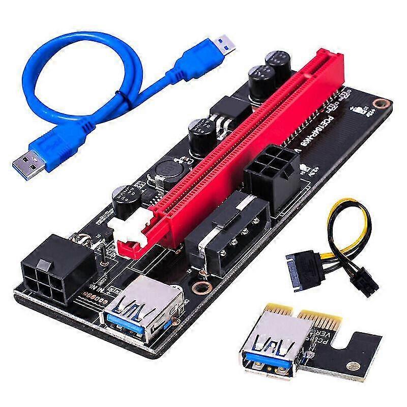 express to16x extender riser card adapter power pci-e cable