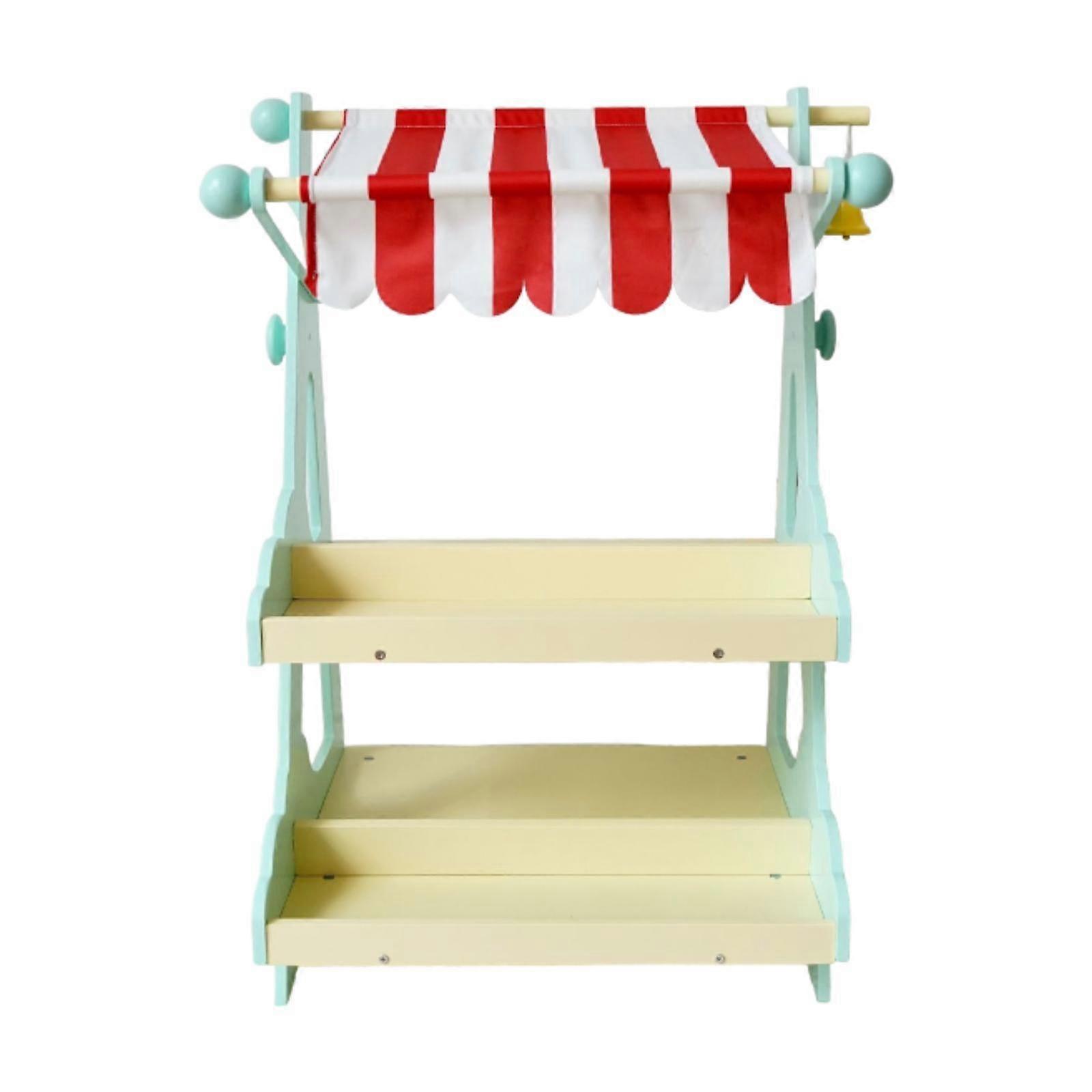 木製、食料品店、ロールプレイ、子供、子供、女の子、男の子のためのごっこ遊び