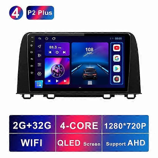 Android 11 Autoradio für Honda CRV 2016 2017 2018 2019 2020 2021 Multimedia Video Player Navigation GPS Carplay QLED IPS Bildschirm