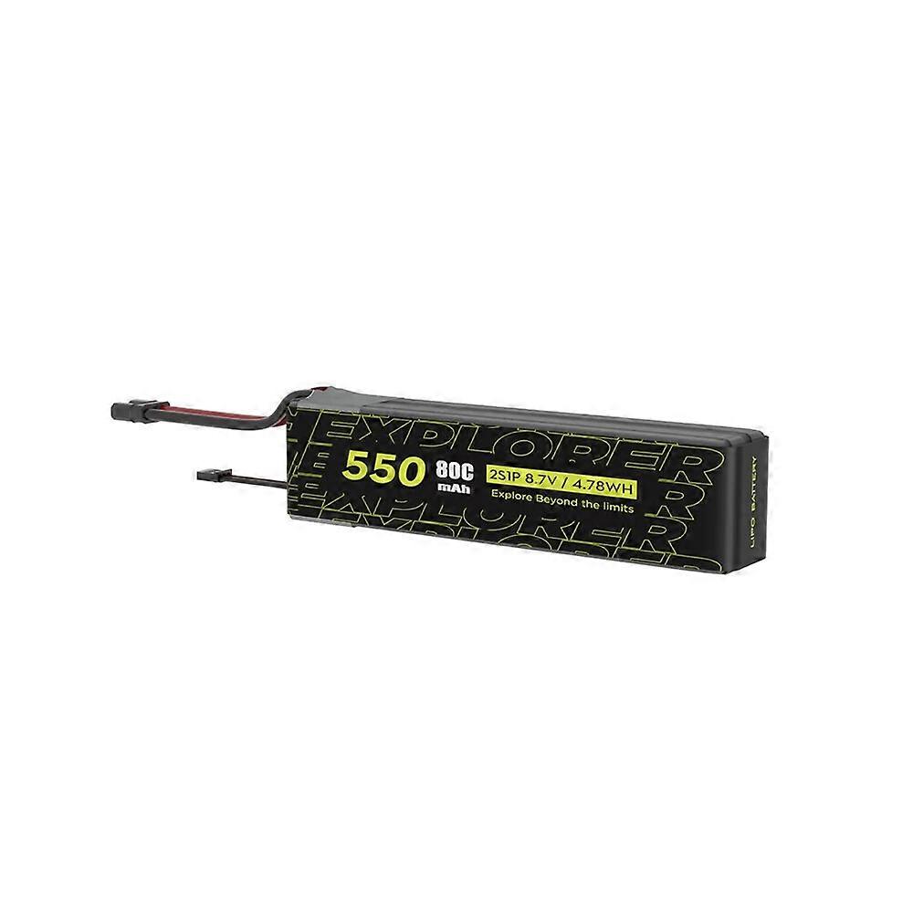 2PCS Flywoo Explorer 8.7V 550mah 80C 2S HV Lipo Battery XT30 Plug for Micro Quad