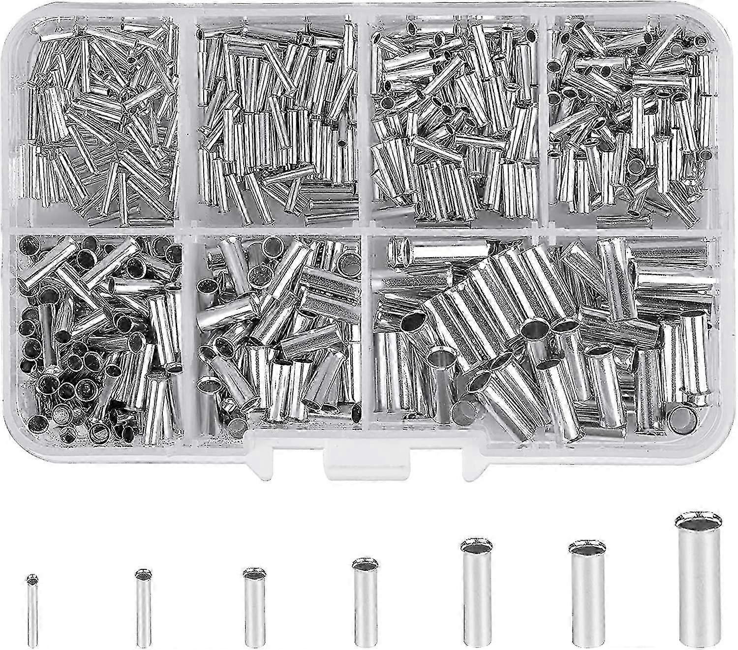 600 Sets Of 10-22 Awg Uninsulated Cable Connectors, Which Are Used For Cable Stitching, Stitching Connectors To Be Used, And Type 7 Bare Pipe Mini-cei