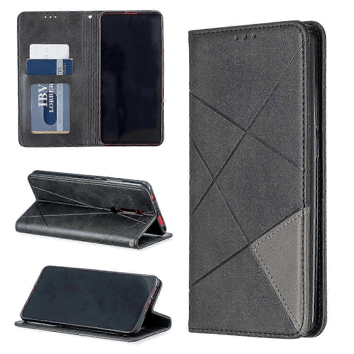 Geometric Pattern Leather Card Holder Case For Xiaomi Redmi K20/mi 9t/xiaomi Redmi K20 Pro/mi 9t Pro