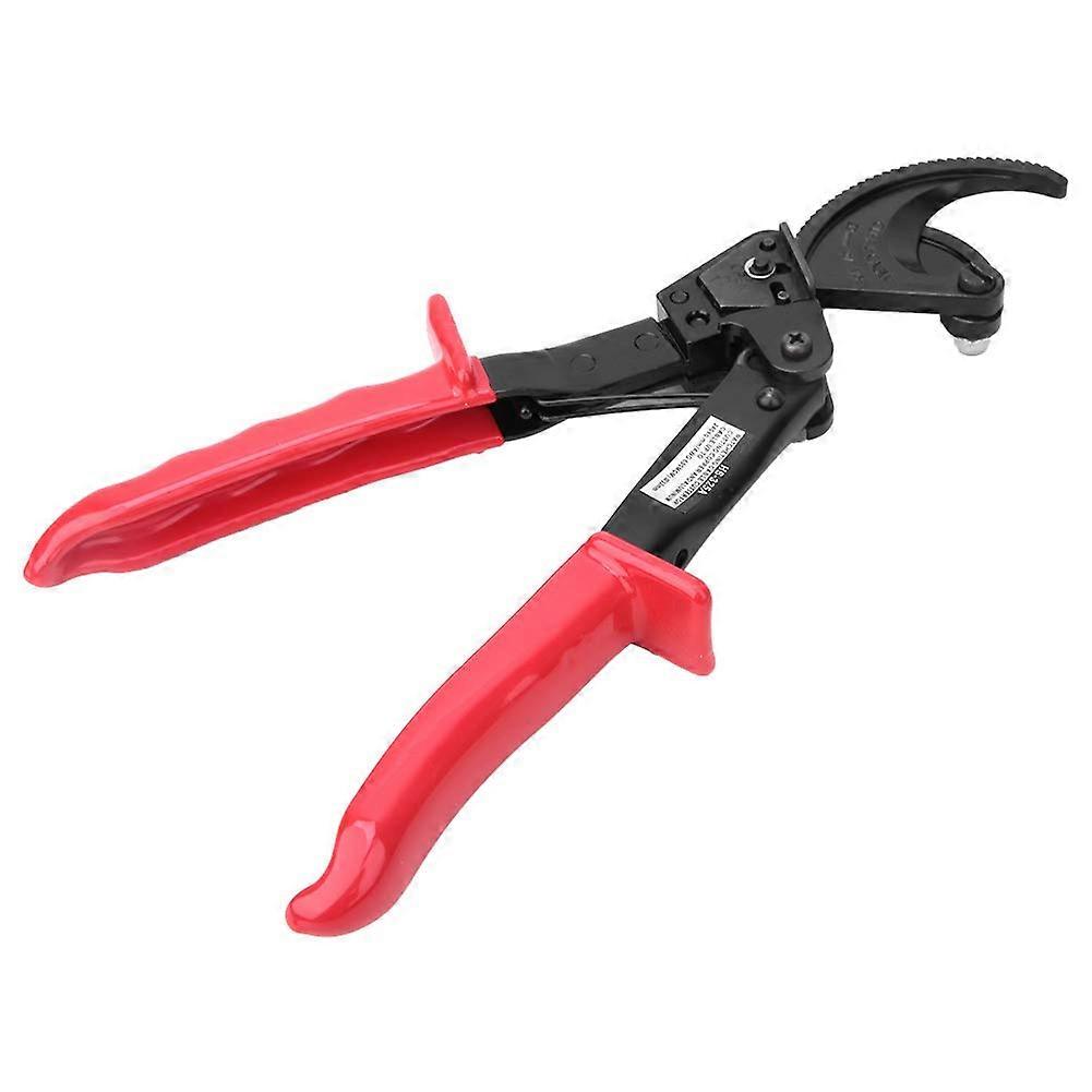 Insulated Ratchet Automatic High Carbon Steel Springback Cable Cutter with 240mm² Maximum Cutting Capacity