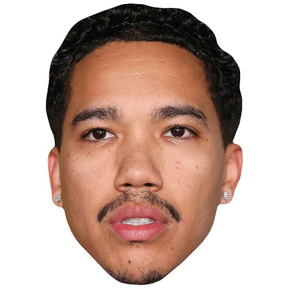 Craig Mitch (Moustache) Big Head. Larger than life mask.