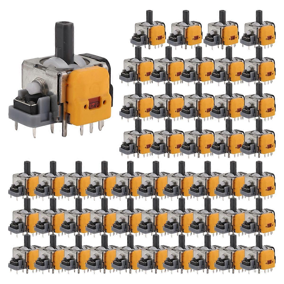 50 Stück für Konsole Joystick Sensor Modul Potentiometer Hall Effekt 3D Joystick Modul Analog Stick