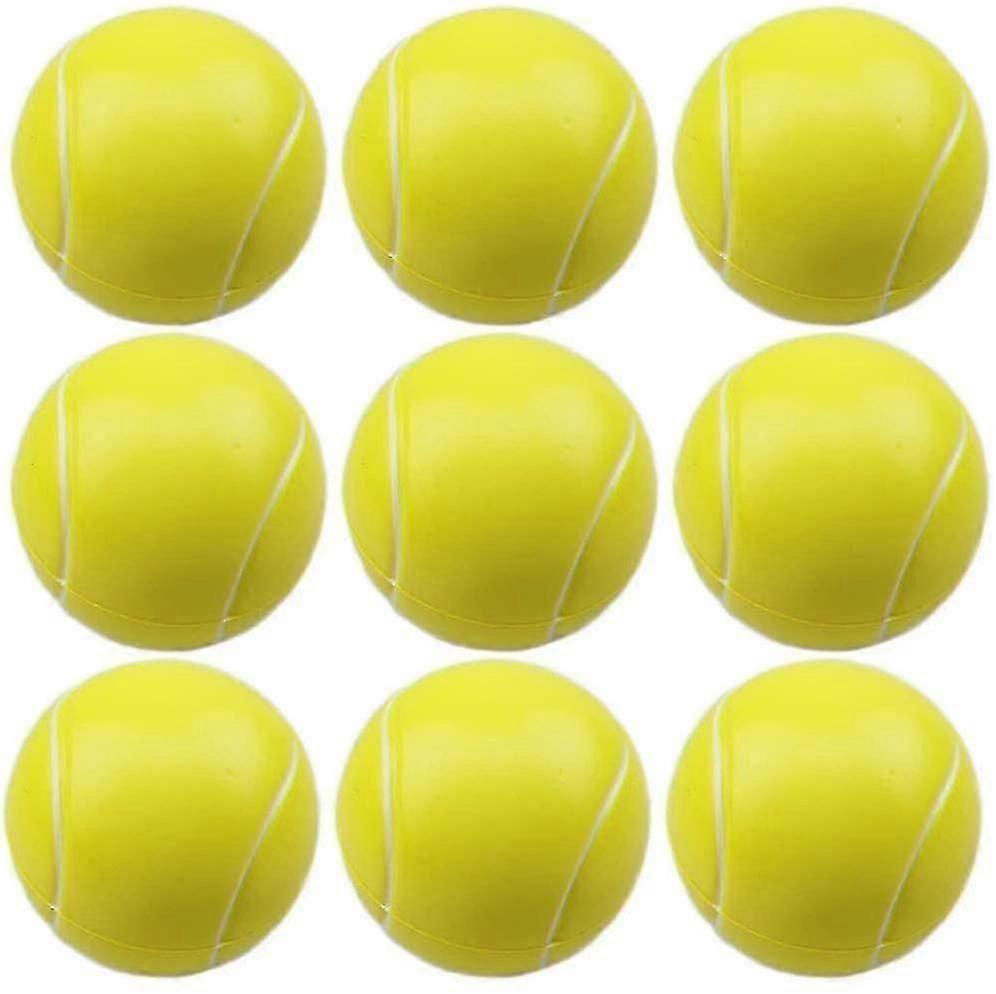 Foam Balls, Pack Of 9 Foam Tennis Balls
