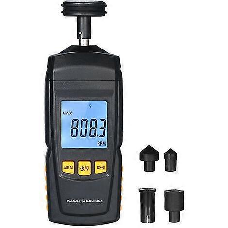 Accurate Quick Measuring Tool, Digital Tachometer With LCD Display For Chemical Fiber Processing