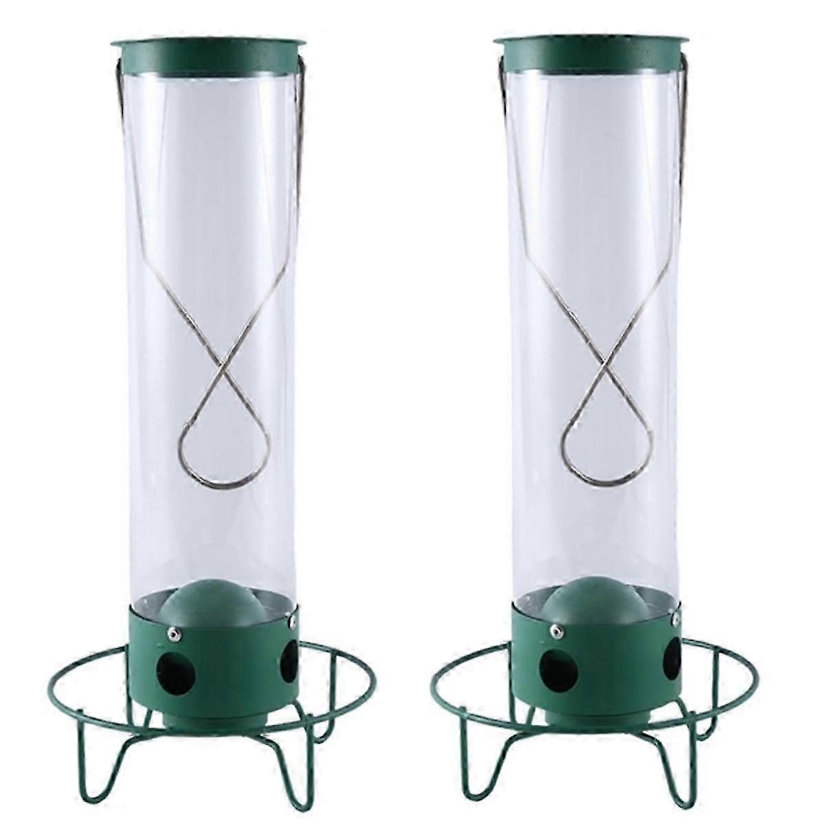 Proof Wild Bird Feeder with Weight Activated Rotating Perch - Seed Capacity JN