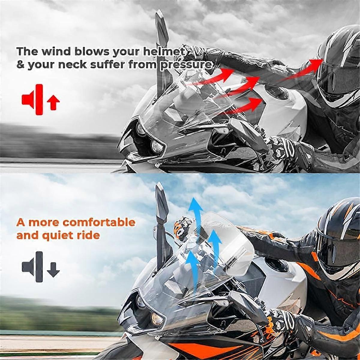 Adjustable Windshield Extension - for 