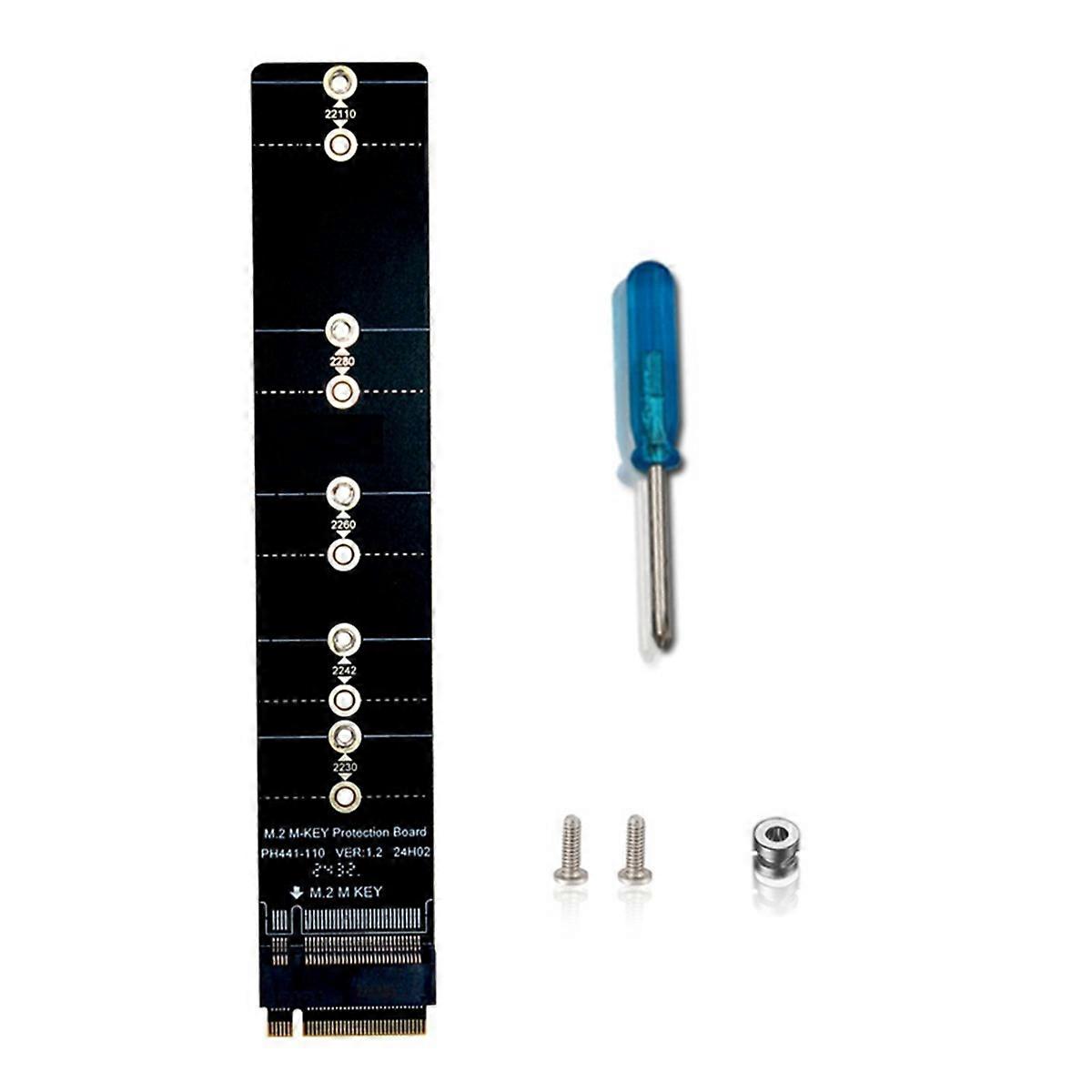 PCI-E to M.2 NVME SSD Adapter M.2 M-Key NVME PCIE Protection Board Supports 2230 2242 2260 2280 M.2