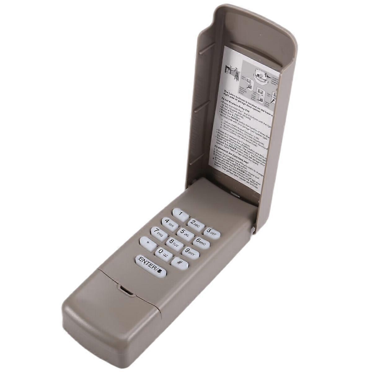 Wireless Telecontrol Door Opener Wireless Keyboard Keyless Entry Controller Telecontrol for 877MAX 8